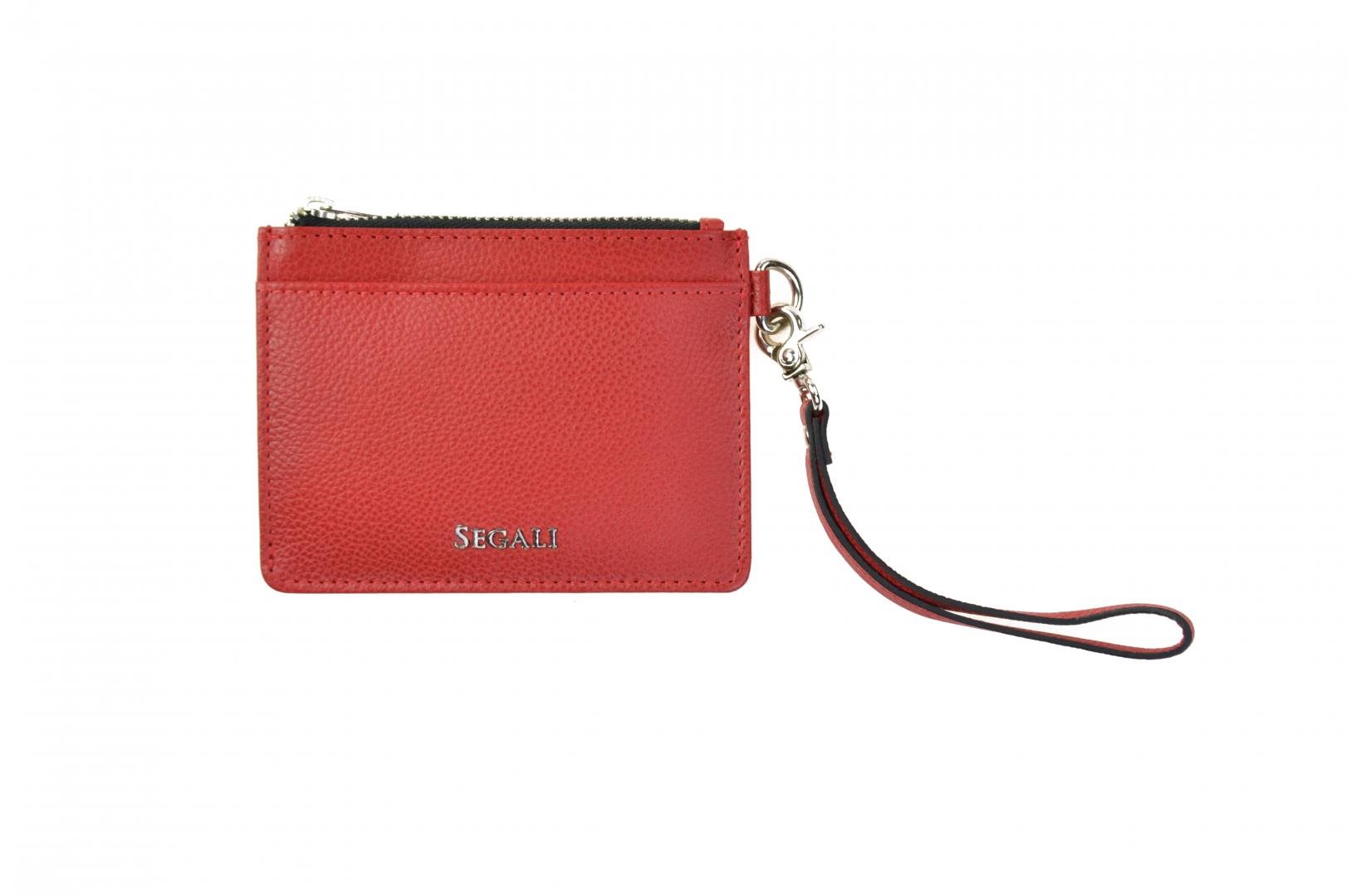 Kľúčenka kožená SEGALI 7290 A červená