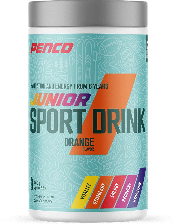 Penco Junior Sport Drink 700 g pomaranč
