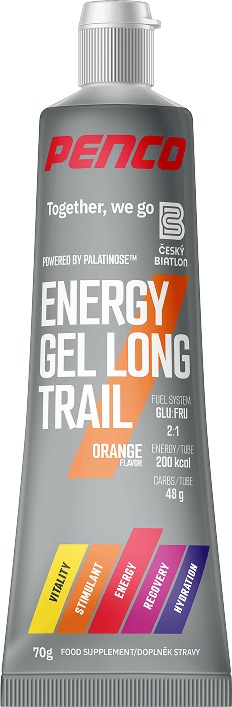 Penco Energy gel LONG TRAIL 70 g, pomaranč