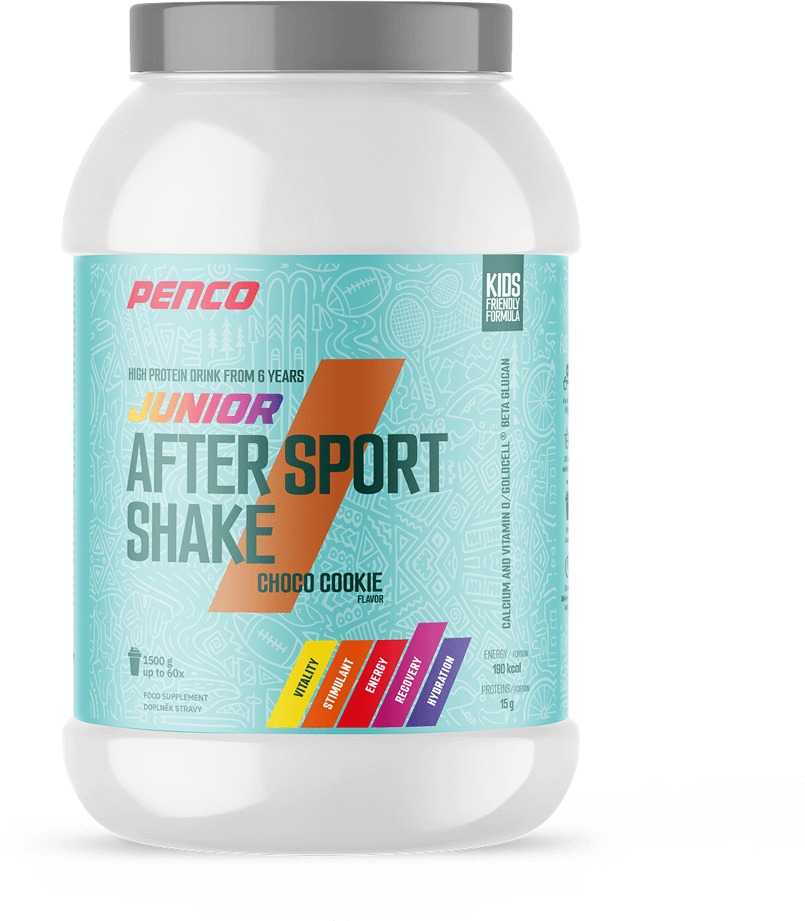 Penco Junior After Sport Shake 1 500 g, choco-cookie