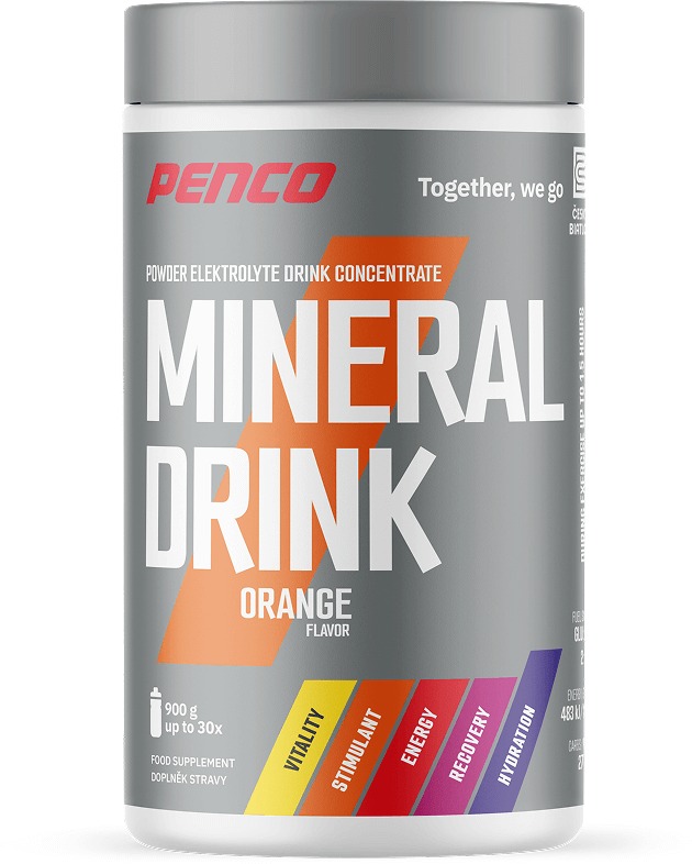 Penco Minerál drink 900 g, pomaranč