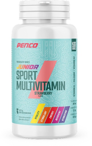 Penco Junior šport multivitamín 150 cukríkov