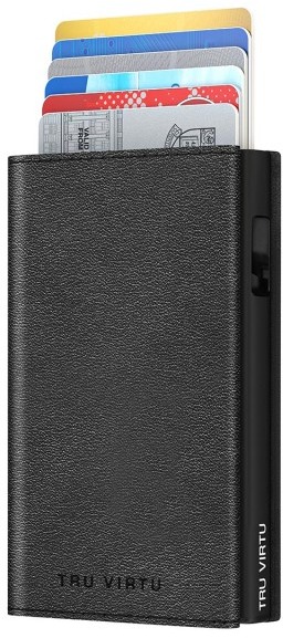 Tru Virtu Click & Slide Sleek – leather Nappa Black