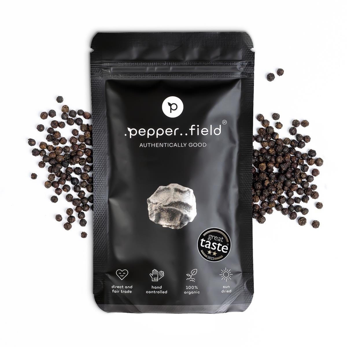 .pepper..field Čierne Kampotské korenie 50 g