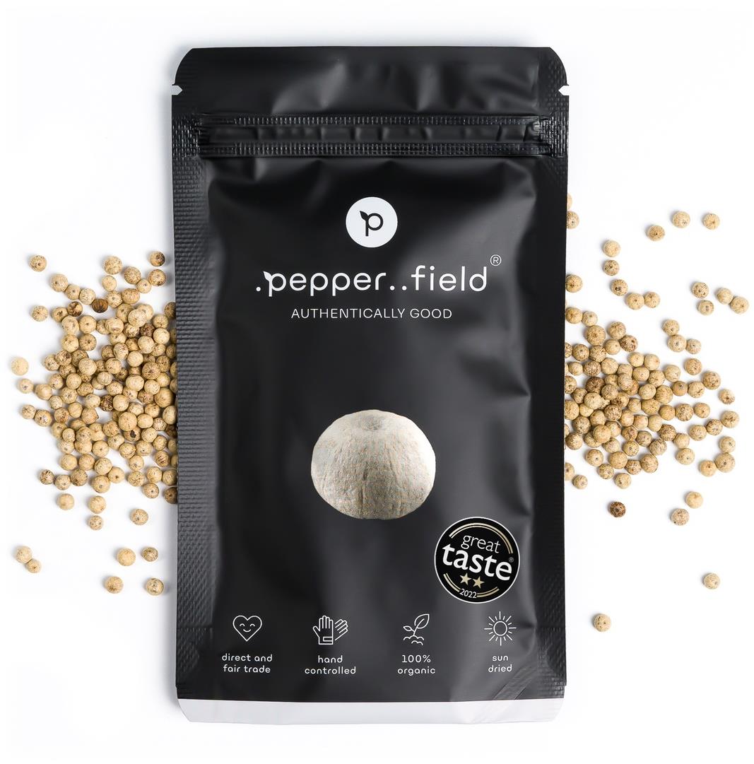 .pepper..field Biele Kampotské korenie 50 g