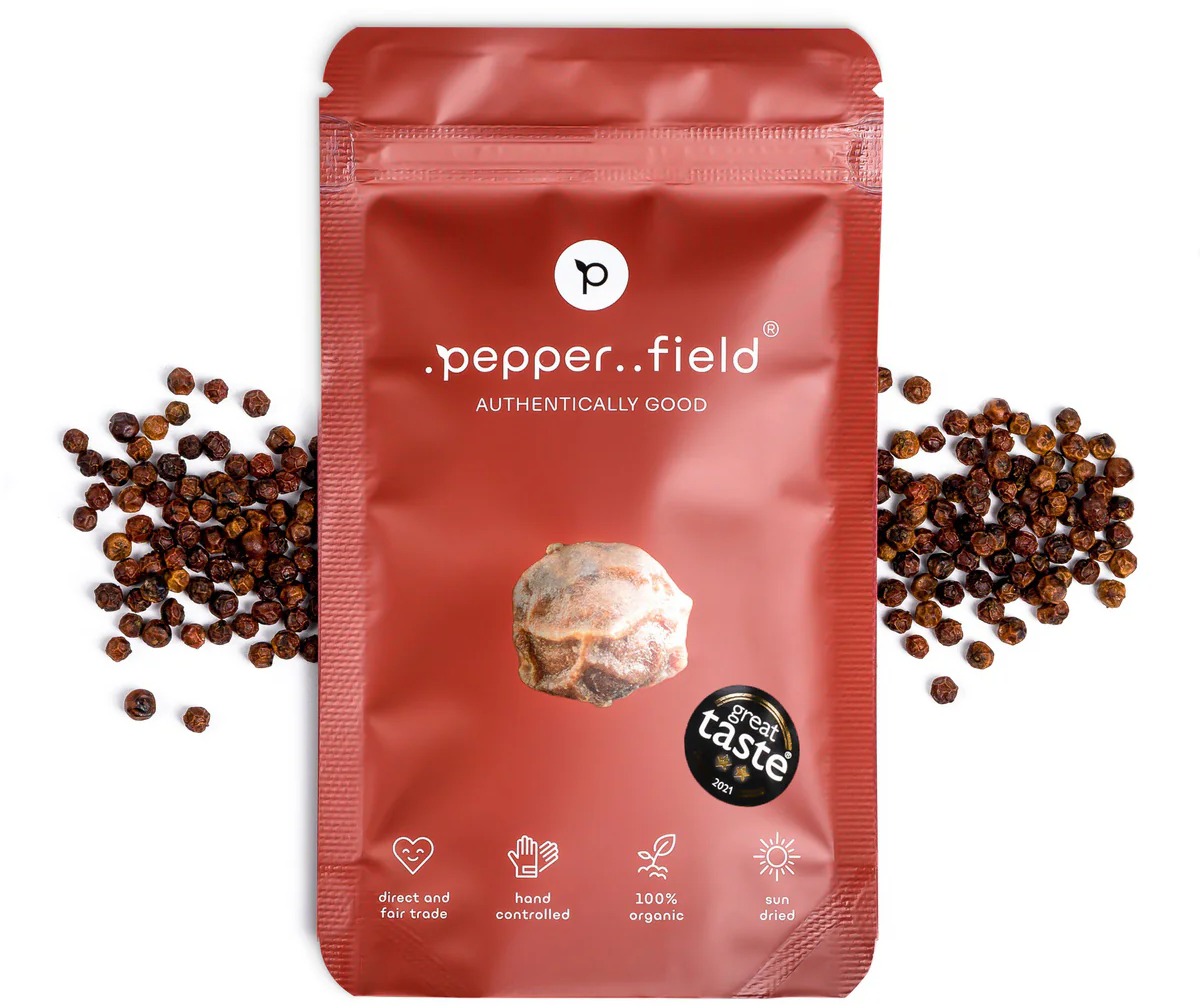 .pepper..field Tmavočervené Kampotské korenie 50 g