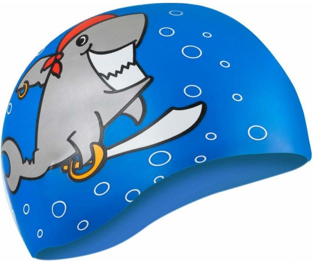 Aqua-Speed Detská plavecká čiapka Kiddie Žralok