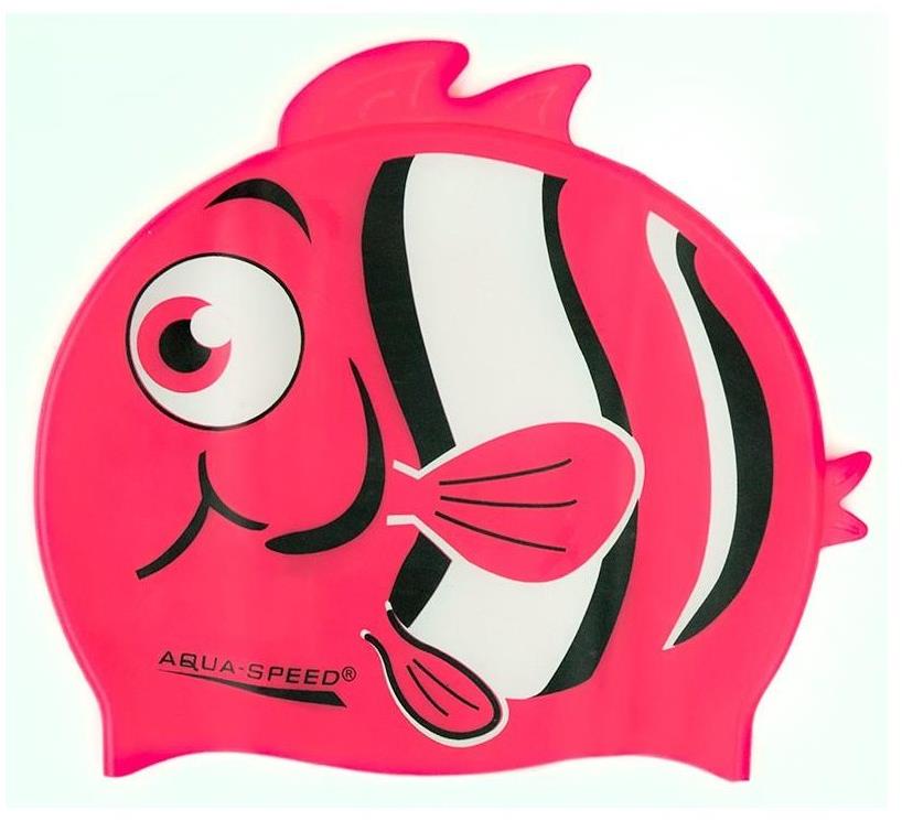 Aqua-Speed Detská plavecká čiapka Nemo ružová