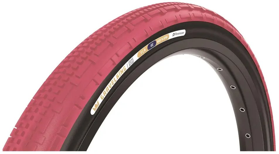 Panaracer Gravelking SK 700 × 40 cranberry/čierny