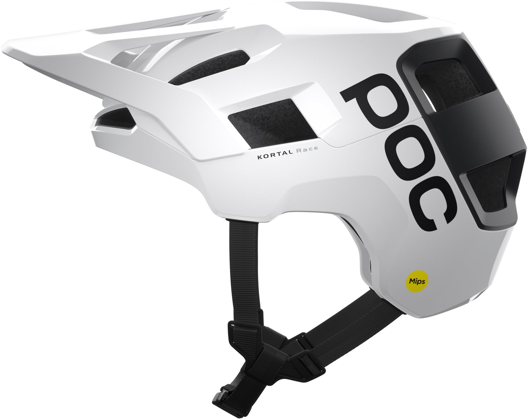 POC Kortal Race MIPS Hydrogen White/Uranium Black Matt MLG