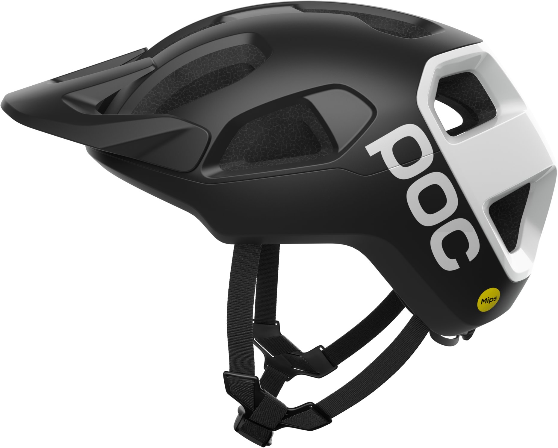 POC Cularis Uranium Black Matt/Hydrogen White w. Logo MED