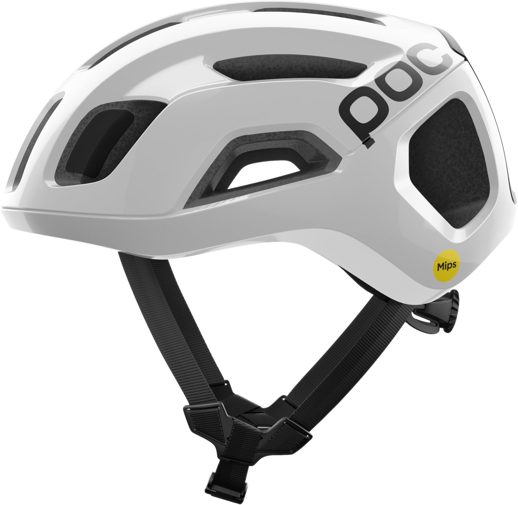 POC Ventral Air MIPS Hydrogen White/Uranium Black Matt w. Logo SML