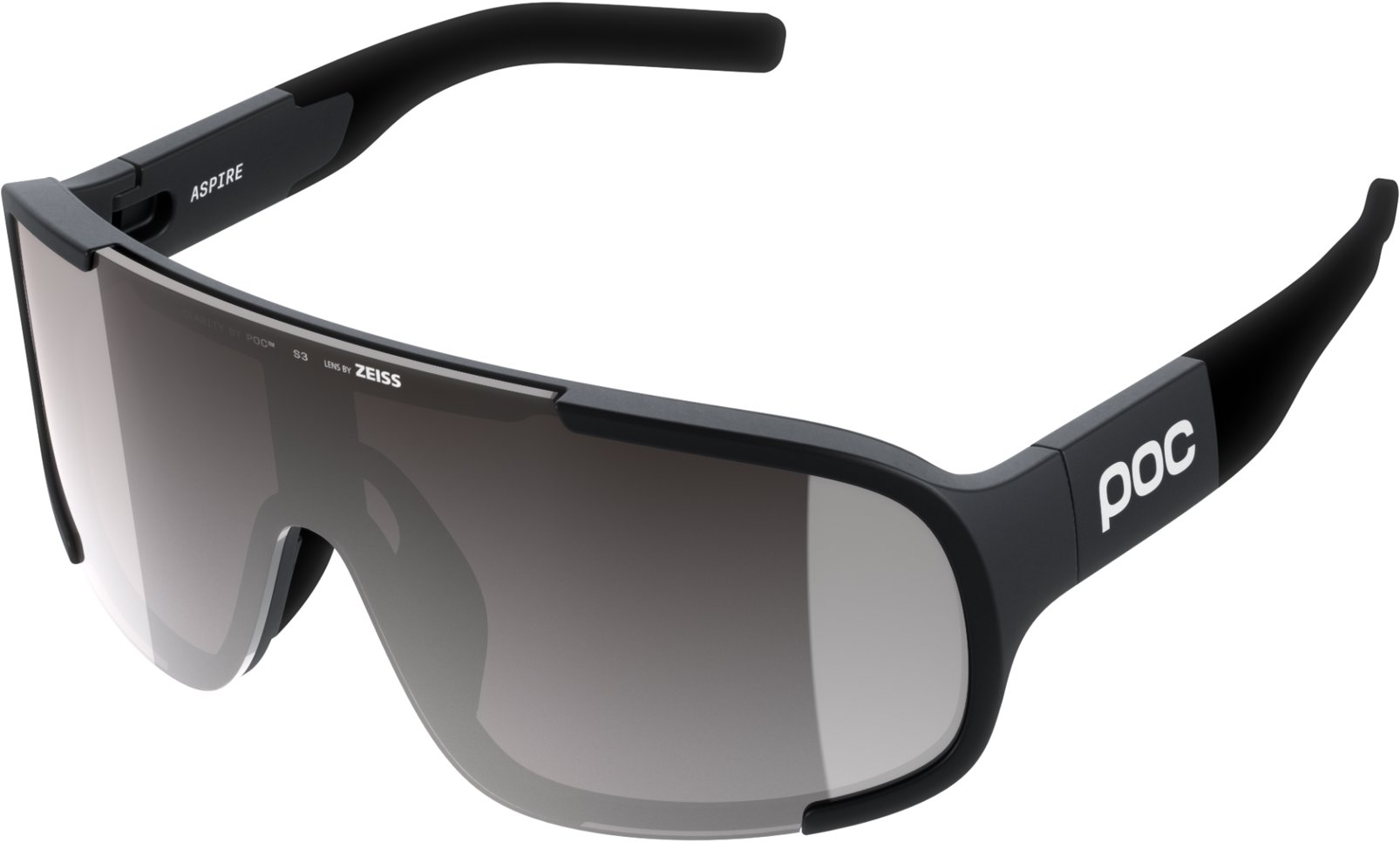 POC Aspire Uranium Black/Clarity Road/Sunny Silver One