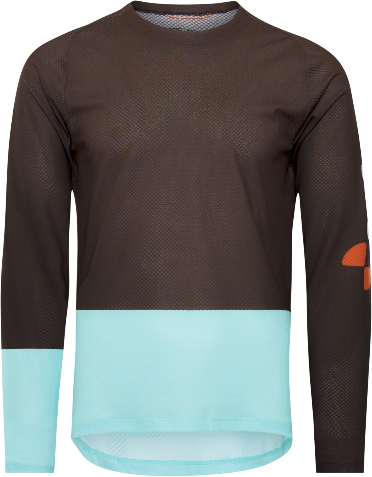 POC M's Motion Air L/S Jersey Bronzite Brown/Lazurite Blue LRG