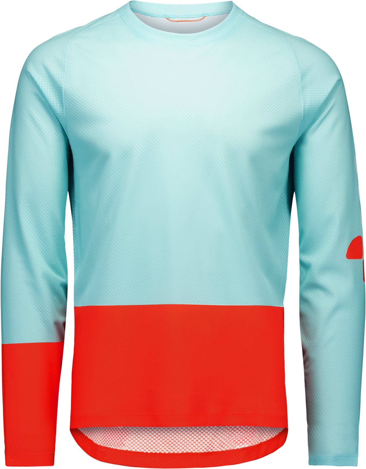 POC M's Motion Air L/S Jersey Lazurite Blue/Carnelian Orange LRG
