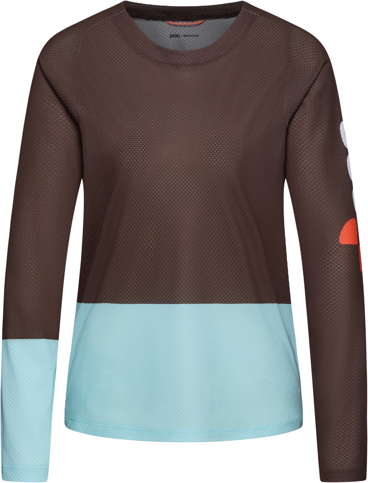 POC W's Motion Air L/S Jersey Bronzite Brown/Lazurite Blue SML
