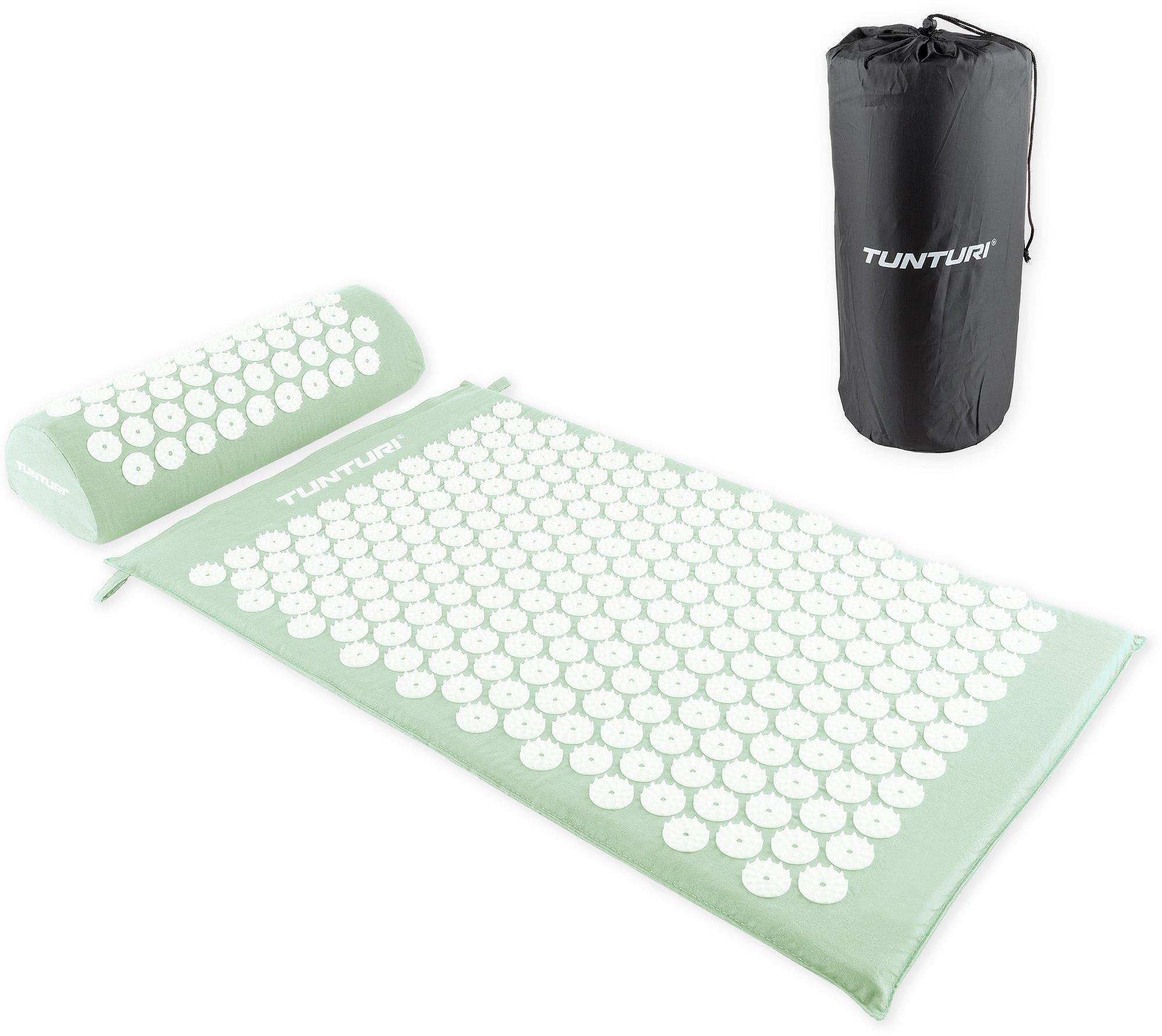Tunturi Akupresúrna podložka a vankúš mentolová