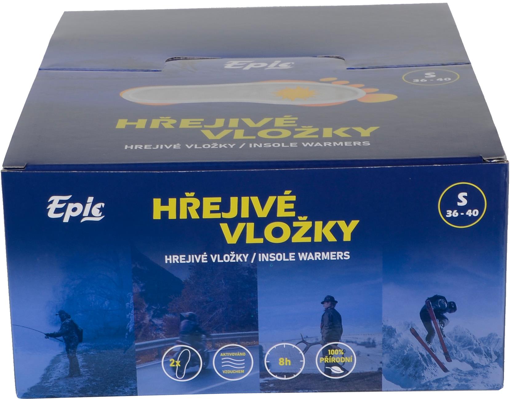 Epicstar Hrejivé vložky do topánok, veľ. S, 30 sád