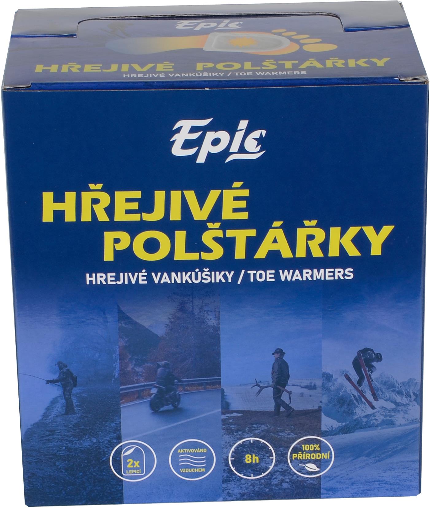 Epicstar Hrejivé vankúšiky na nohy – lepiace, 40 súprav