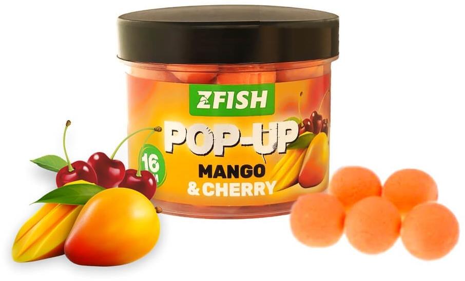 Zfish Pop - Up boilies 60 g 16 mm Mango Cherry