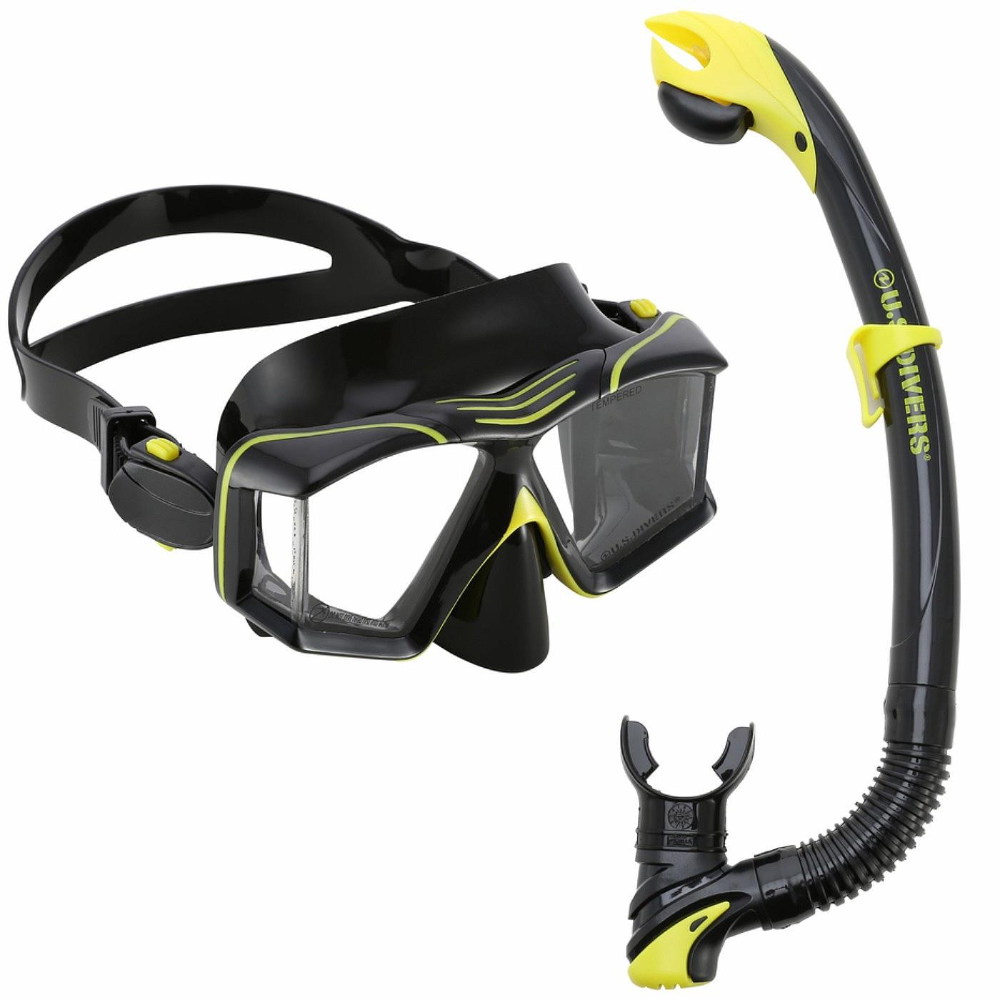 Aqua Lung U.S. Divers Sideview II S 36/40 čierna/žltá