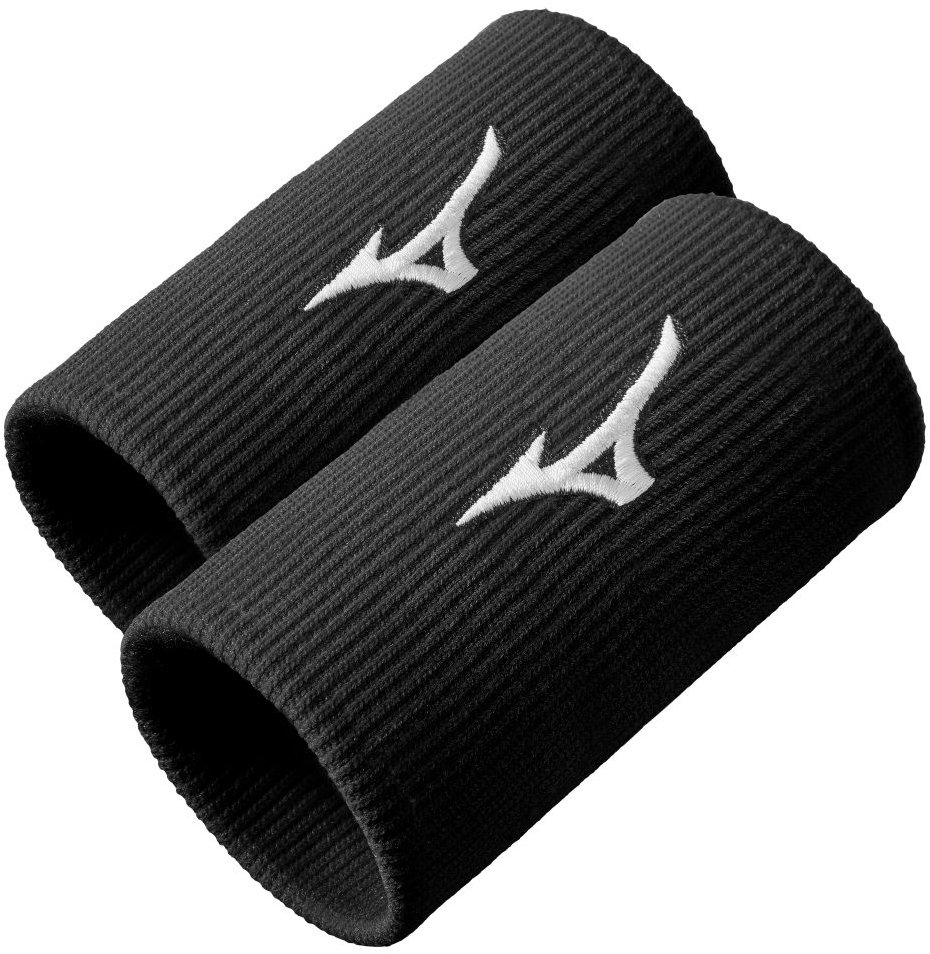 Mizuno Potítko 2 ks, čierne
