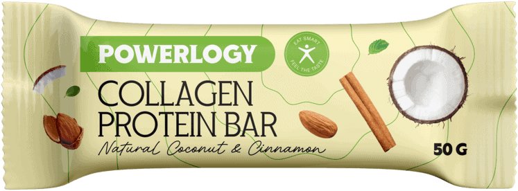 Powerlogy Collagen Protein Bar 50 g