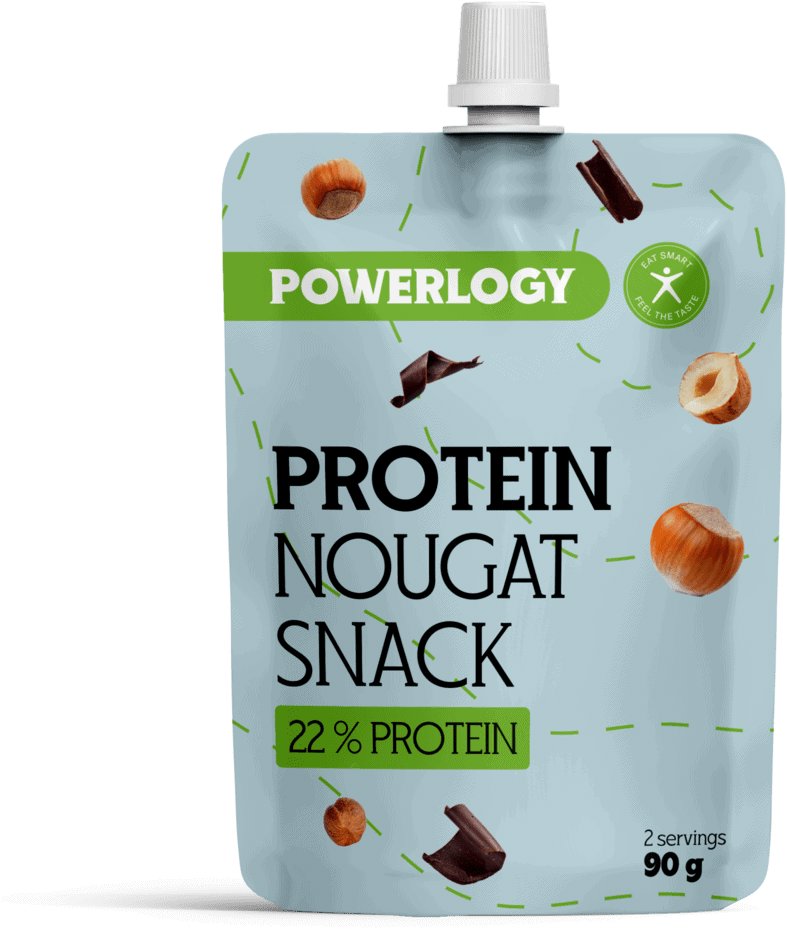 Powerlogy Proteín Nougat Snack 90 g