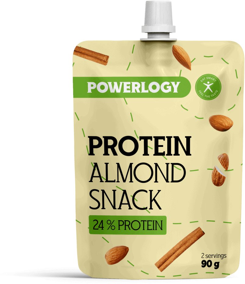 Powerlogy Proteín Almond Snack 90 g