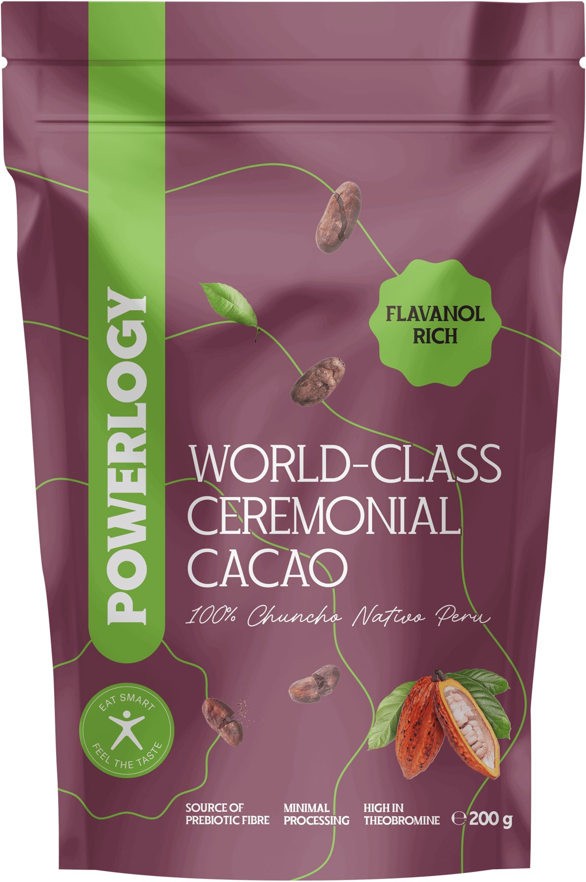 Powerlogy World-Class Ceremonial Cacao 200 g