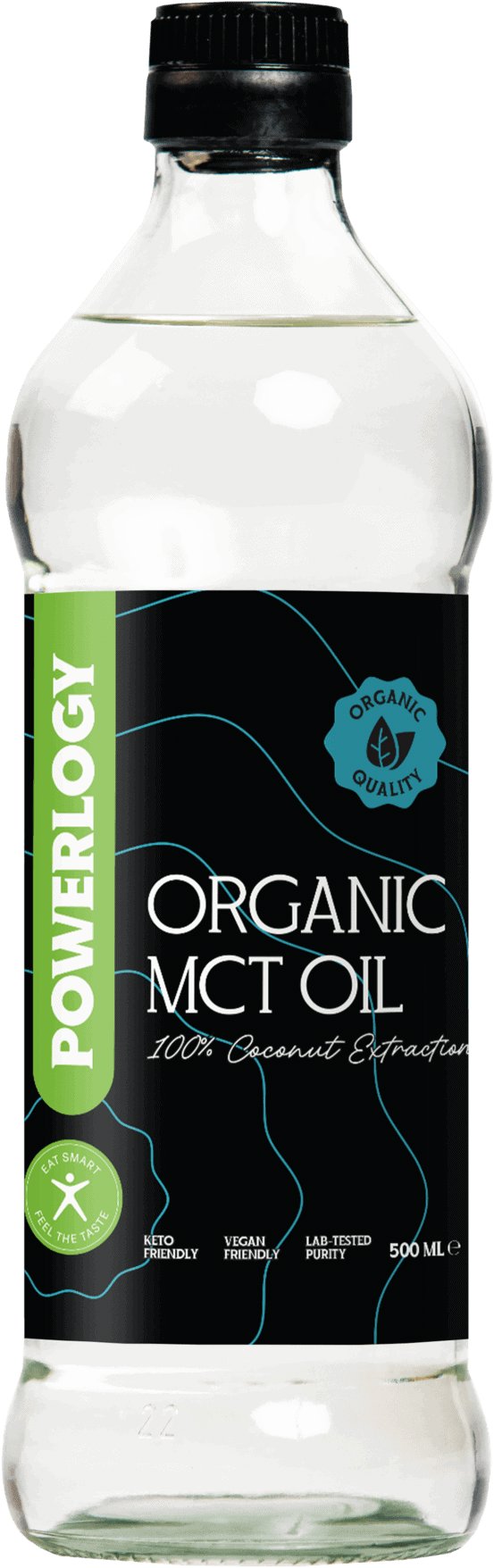Powerlogy Organic MCT Oil 500 ml