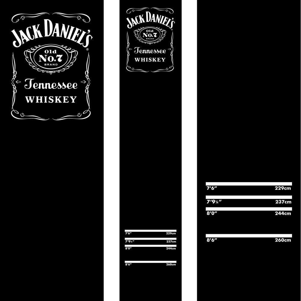 Mission Dart Mat Jack Daniels