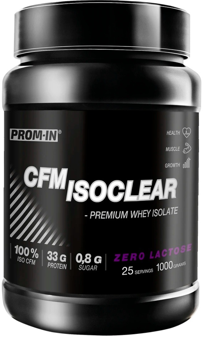 PROM-IN Athletic Isoclear CFM 1000 g, čokoláda