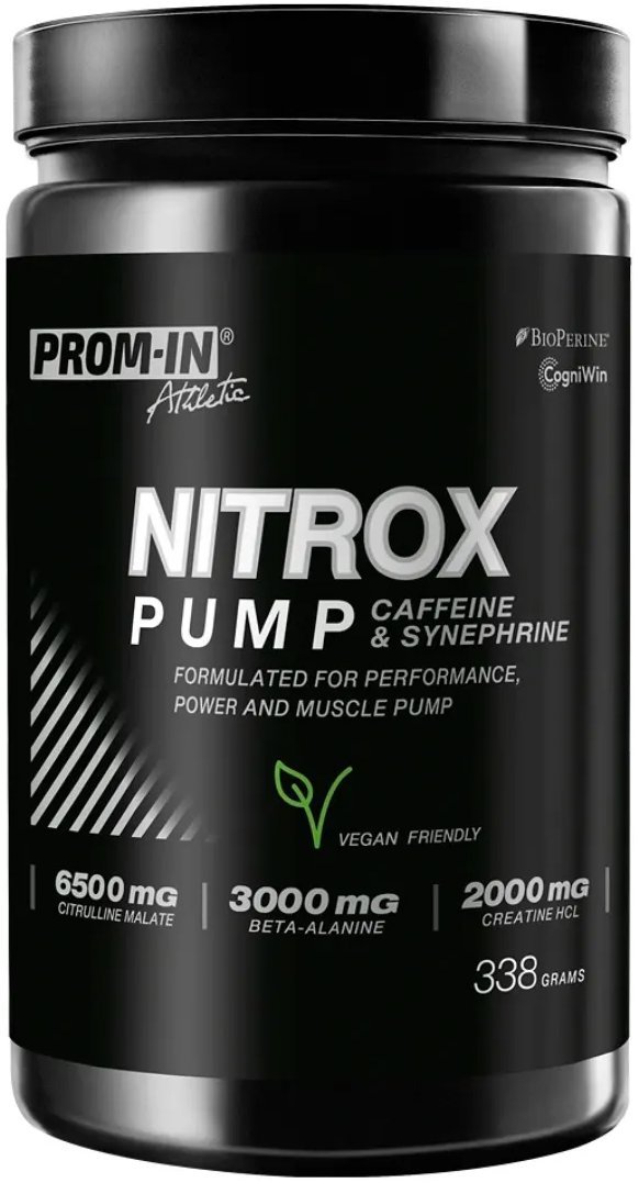 PROM-IN Nitrox Pump Caffeine & Synephrine 338 g Mango/ananás