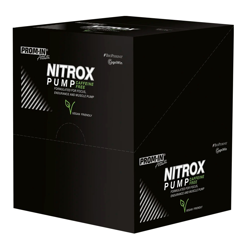 PROM-IN Nitrox Pump Caffeine-Free 10x22,5g, malina/citron