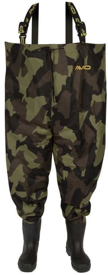 AVID Prsačky Distortion Camo Chest Waders 41