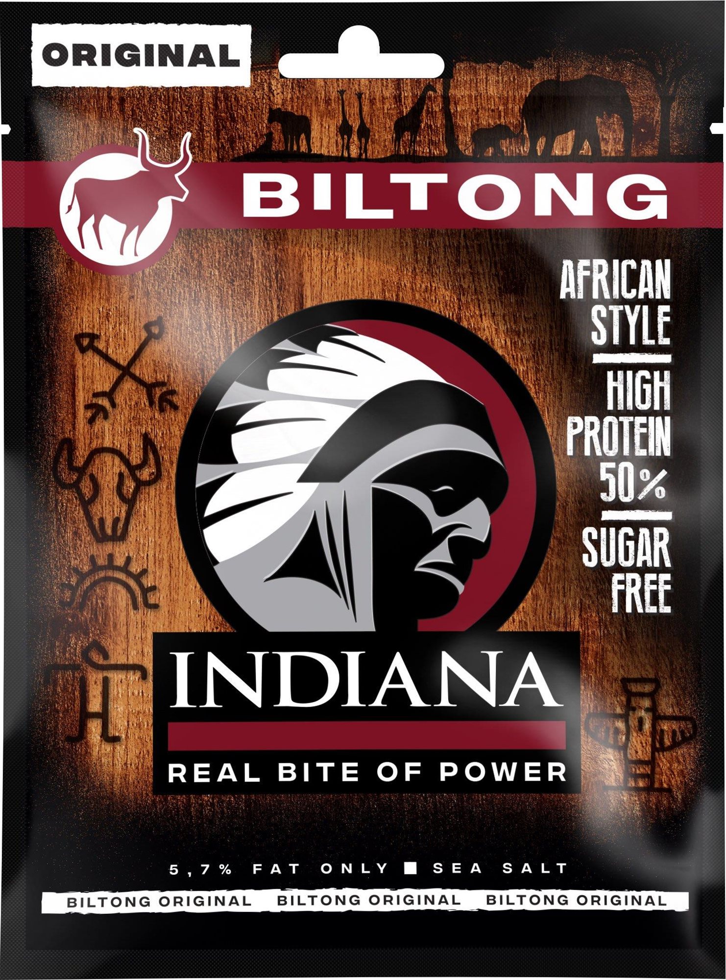 Indiana Biltong Original hovädzie 25 g