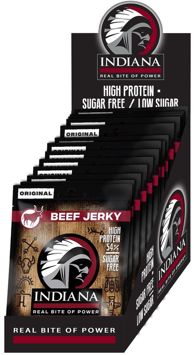 INDIANA Jerky hovädzie Originál 15 × 25 g display