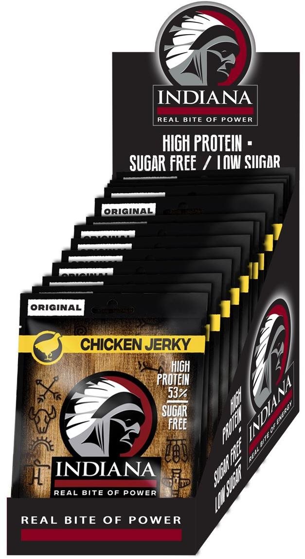 INDIANA Jerky kuracie Original 15 × 25 g display
