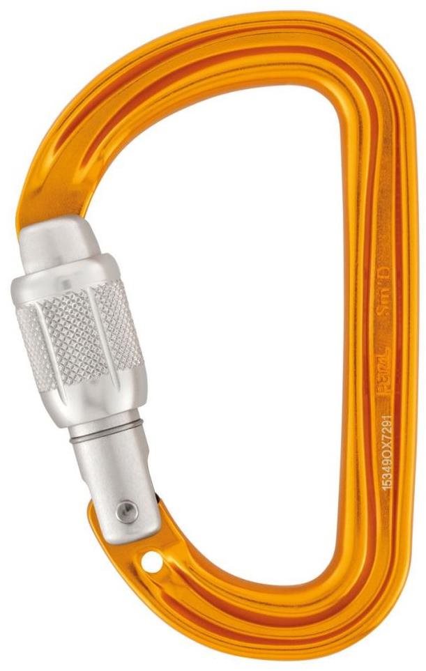 Petzl SMD SCREW LOCK karabína so skrutkovacou poistkou