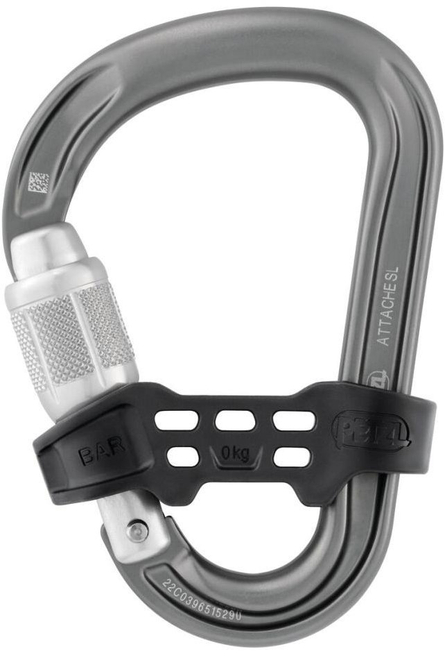 Petzl Attache Bar šedá