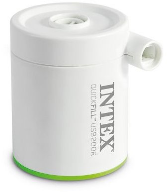 INTEX 66637 QUICKFILL USB200R AIR PUMP + POWERBANK 2000 mAh