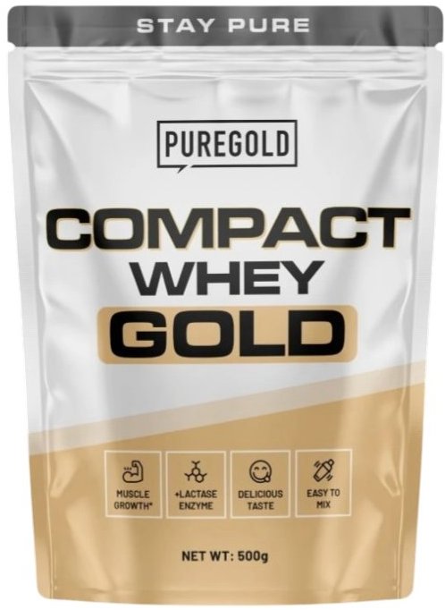 PureGold Compact Whey Proteín Slaný Karamel 500 g