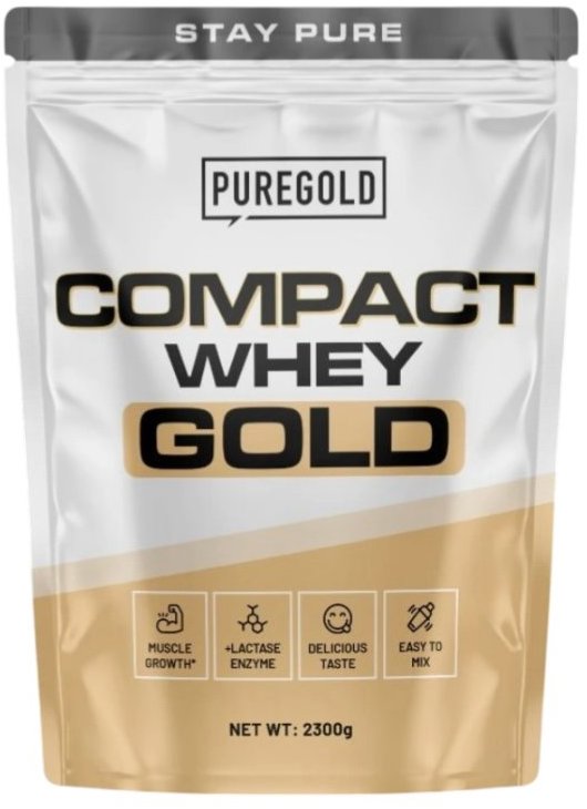 PureGold Compact Whey Protein Dubajská Biela Čokoláda 2300 g