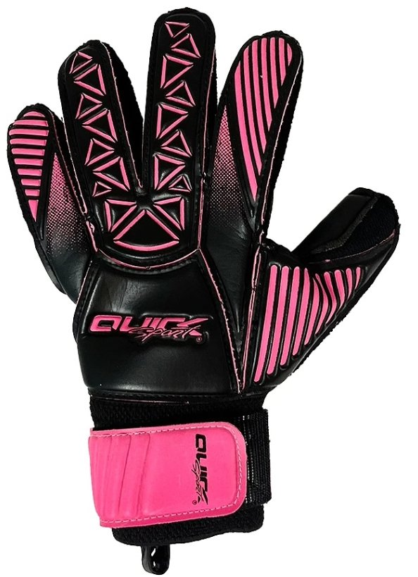 Quick brankárske rukavice Goal, farba ružová, veľkosť 7