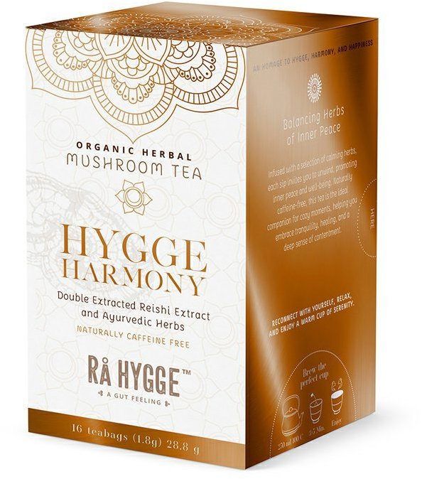 Ra Hygge BIO Harmony bylinný čaj s Reishi 16 ks