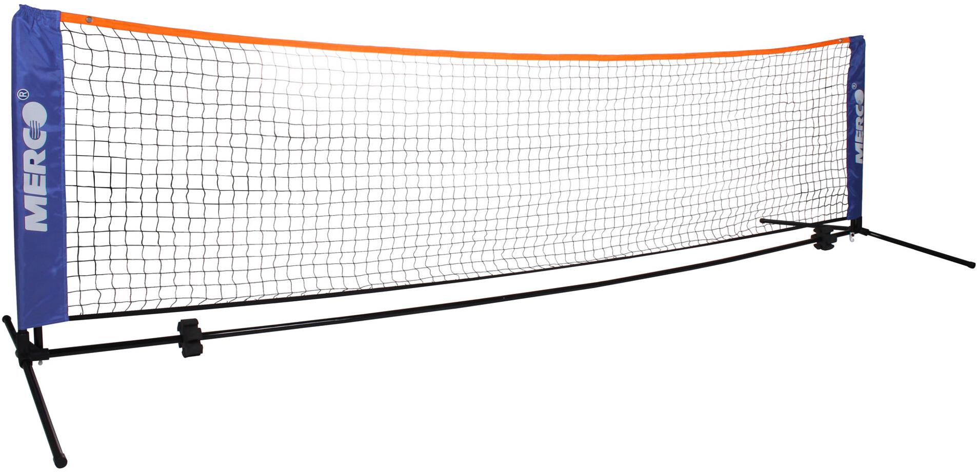 Merco bedminton/tenis set 6,1 m stojany na kurt vr. siete