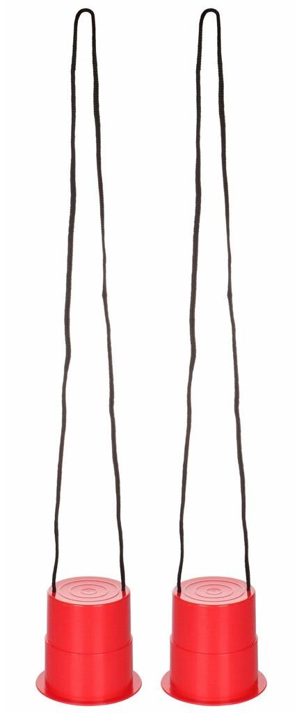 MERCO Multipack 4 ks Steppers mini chodúle červené