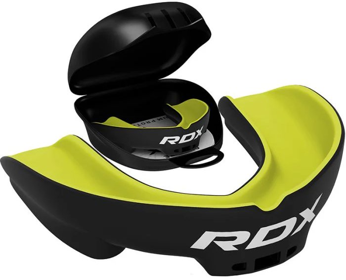 RDX 3w Chránič zubov pre juniorov, zeleno-čierny