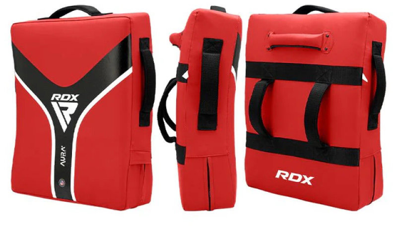 RDX KICK SHIELD Blok AURA PLUS T - 17, červený